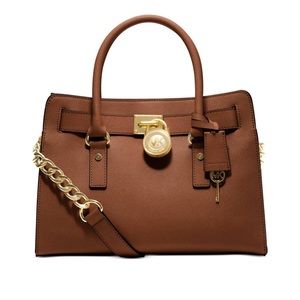 Michael Kors medium Hamilton tote in luggage